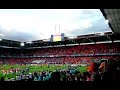 entr�e des joueurs, 2e match du groupe c au stade de suisse � berne, france - pays bas