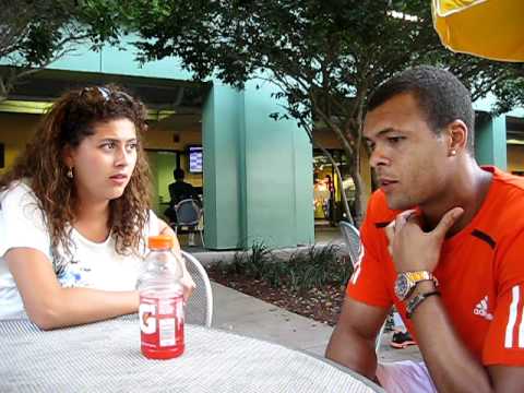 Entrevista a Jo-Wilfried Tsonga