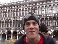Contiki Grog Monster - Evan Feeds Pigeons in Venice