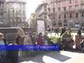 Le panchine Siedi.Mi in Piazza Duomo a Milano