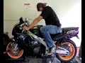CBR900 1996 Fireblade Dyno Run 122.4 @ Rear Wheel