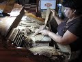 Cuban cigar rolling in Habana Cuban cigar rolling in Habana