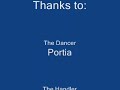 Portia Dances