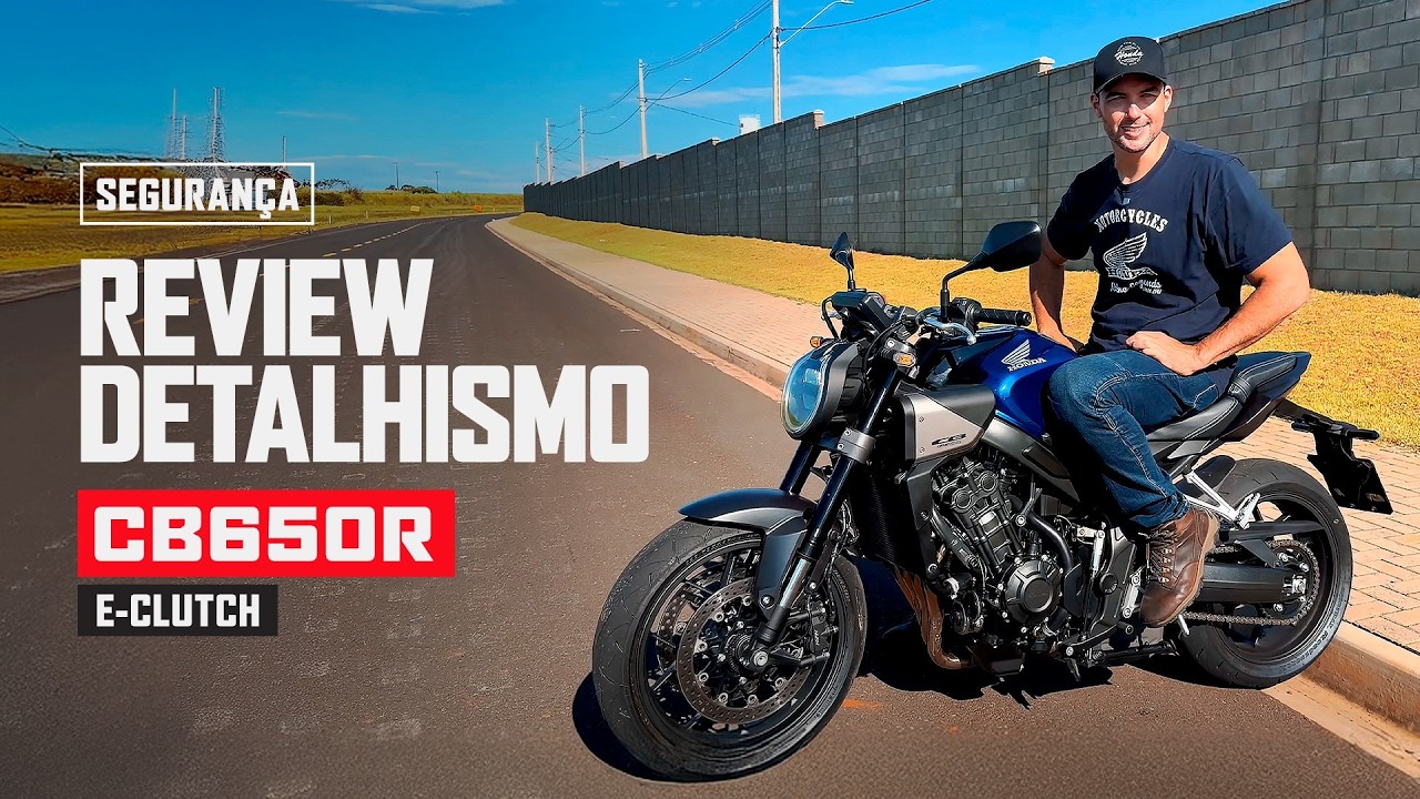 CB650R E-Clutch | Segurança - Review Detalhismo