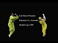 pakistan vs australia world cup 1999 round match