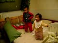 Philip & Amy Jumping On The Bed
