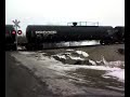 EJ&E Southbound Route 6 Crossing Near Minooka, IL 2-20-07