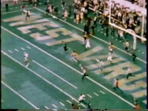 WVU's Bill McKenzie Kick Beats Pitt in 1975