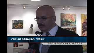Exhibition of Armenian artists at St. Vartan Armenian Cathedral