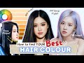 Best Hair Color For Skin Tone And Eyes Chart