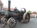 Fowler Dampftraktor beim Dreschen - ein Zusammenschnitt
