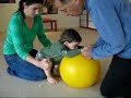 at 14 and a half months max was unable to sit. his arms and legs were stiff and when held standing his knees turned inwards, his l at 14 and a half months max was unable to sit. his arms and legs were stiff and when held standing his knees turned inwards, his legs buckled and his feet distorted. he had a rounded back and moderate head control.

max is now 19 months and for the past 5 months nina and bert, max's parents, have been working with peter walker to help max become more flexible and to try to help him back into a more normal pattern of development.

max can now lay comfortably on his tummy, lifting his head with his arms begining to extend. he can sit independently in the first sitting position, and is learning to sit independently in the second. max has good head control and is now learning to stand upright in a normal fashion.

below you will find clips on max's progress. you are welcome to follow his development by viewing these video clips and also get involved with peter in the blog.