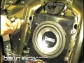 BMW e36 Convertible Subwoofer Install ib108 - Enclosure Moun