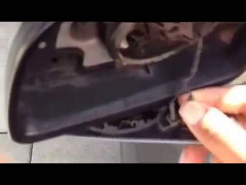 How to replace side mirror glass E60 2004-2010 BMW 5 Series 535i 530i 528i 545i