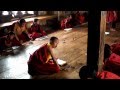 Classe de moinillons - Chimi Lhakhang (temple de Chime) - Lobeysa - Bhoutan