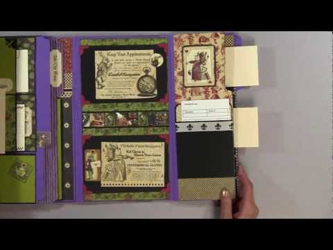 Life Organizer Made Out of File Folders