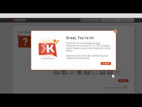how to boost klout score