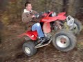 Riding wheelies on 4-wheelers