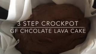 Crockpot: Chocolate Lava Cake