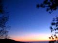 videos de Leaving the Sequoia Nat'l Park, clouds, mountains, and sunset