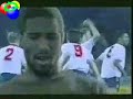 new orders song for the 1990 world cup: wolrd in motion

http://www.footballworldcupbrazil2014.com

written by new order and keith allen
recorded and produced by stephen hague at the mill and mayfair studios. engineered by spike.
the squad: peter beardsley, john barnes, paul gascoigne, steve mcmahon, chris waddle, des walker. thanks to craig johnston.

written by new order
produced by new order and steve osborne for 140db
programmed and engineered by bruno ellingham

world in motion... (no alla violenza mix)
written by new order and keith allen.
recorded by stephen hague.
mixed by andrew weatherall and terry farley at the townhouse.


design and art direction by peter saville associates london.

- -

world in motion by englandneworder, reissued for the fifa world cup in 2002 held in japan and korea; features the new track 'such a good thing', the official bbc radio five live world cup theme; also contains the original single version and the 'no alla violenza' mix by andrew weatherall and terry farley

world in motion was originally released as the official england world cup song for italia 90 (fac 293). it was co-written by new order and keith allen and was hailed as the best world cup song ever in many quarters. the song features kenneth wolstenholme uttering the immortal words 