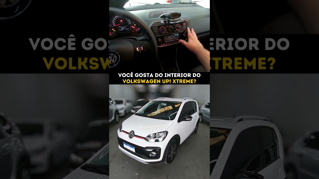 Você gosta do interior do Volkswagen UP! Xtreme? #vwuptsi