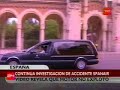 Madrid: Difunden video de avión ardiendo