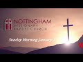 Sunday Morning Worship Service