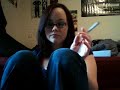 first cigarette on new webcam!