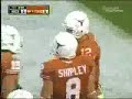 Colt McCoy 8 yd TD run Colt McCoy 8 yd TD run