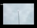 Amateur-built rocket launches off the Mull of Galloway