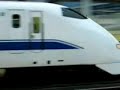 ３００系到着＆７００系通過（米原駅にて）
