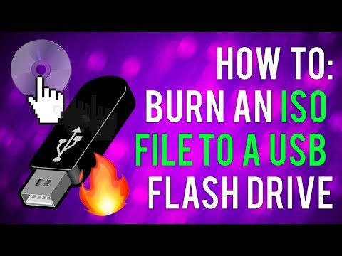 how to burn iso in usb