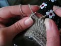 Twined knitting - 'crook' or chain stitches Twined knitting - 'crook' or chain stitches