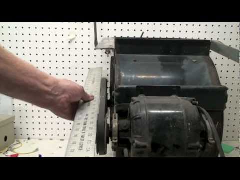 how to measure pulleys for a v belt