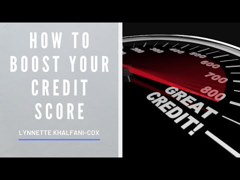 how to boost credit score