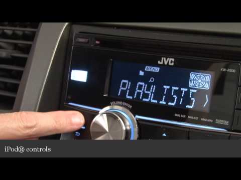 how to set clock on jvc car cd player