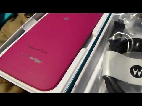 Unboxing Verizon Moto X