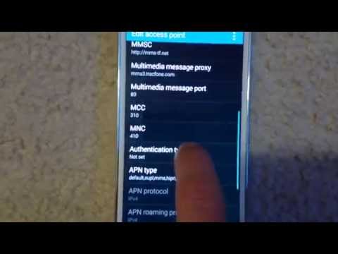 Galaxy S5 - Straight Talk * 4G LTE * APN Settings - Speed Test