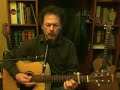voil� ma reprise, guitare acoustique et chant, de 