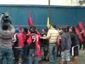 La Sangre Azul (con la 51 afuera del estadio AZUL)