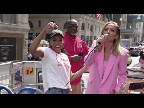 Hustlers | Surprising an NYC Tour Bus!