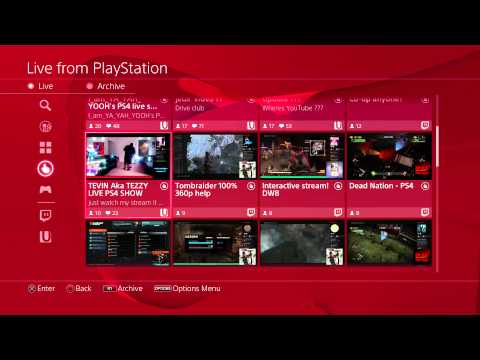 how to dashboard on ps4