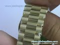Full Gold Rolex Datejust in Silver Dial