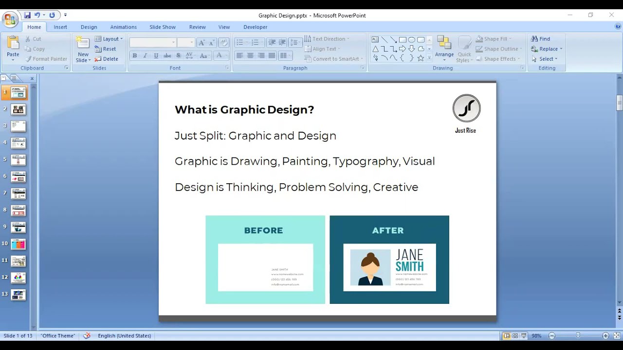 Graphical Designing Demo Session