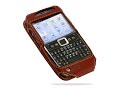 Carrymobile Leather Case for Nokia E71 - Sleeve Type (Red)