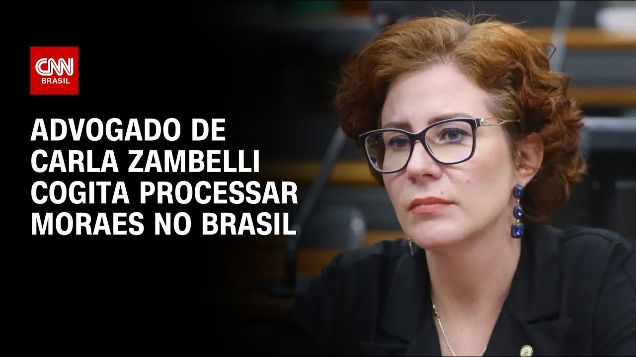Defesa de Carla Zambelli estuda processar Alexandre de Moraes no Brasil; entenda | HORA H