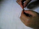 Kiwua How To Meke A Netting Stitch Flower 2.