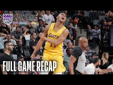 Video: LAKERS vs KINGS | Lakers Come Back From Down 21 | California Classic