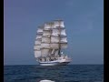 Segelschulschiff MIR unter vollen Segeln